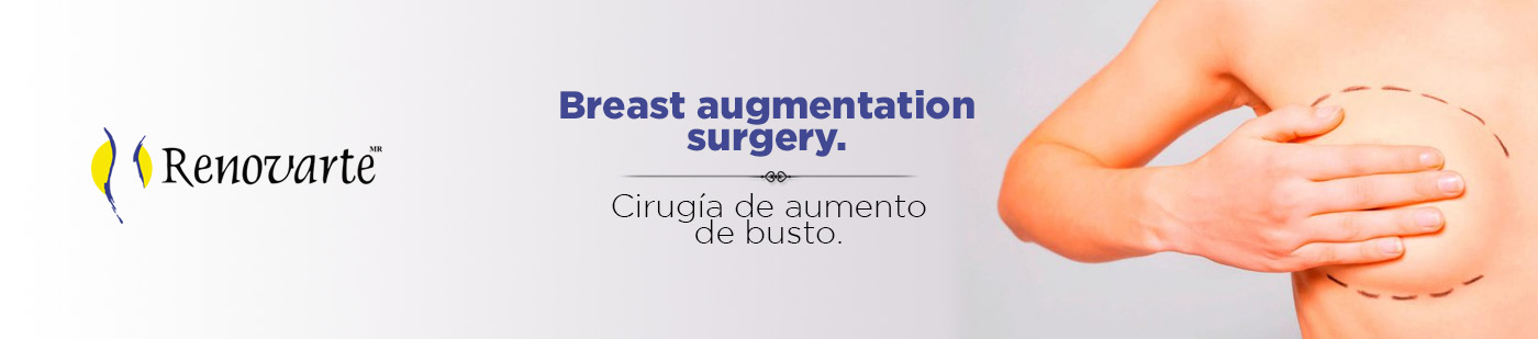 Breast augmentation surgery.